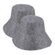 thumbnail image 1 of BRIGHTFUFU Gorro de Sauna de fieltro, gorro de Sauna con absorción de agua, gorro de ducha para baño, gorro de baño de moda, 2 uds., 1 of 7