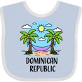 thumbnail image 3 of Inktastic Summer Vacatoion in the Dominican Republic Boys or Girls Baby Bib, 3 of 4