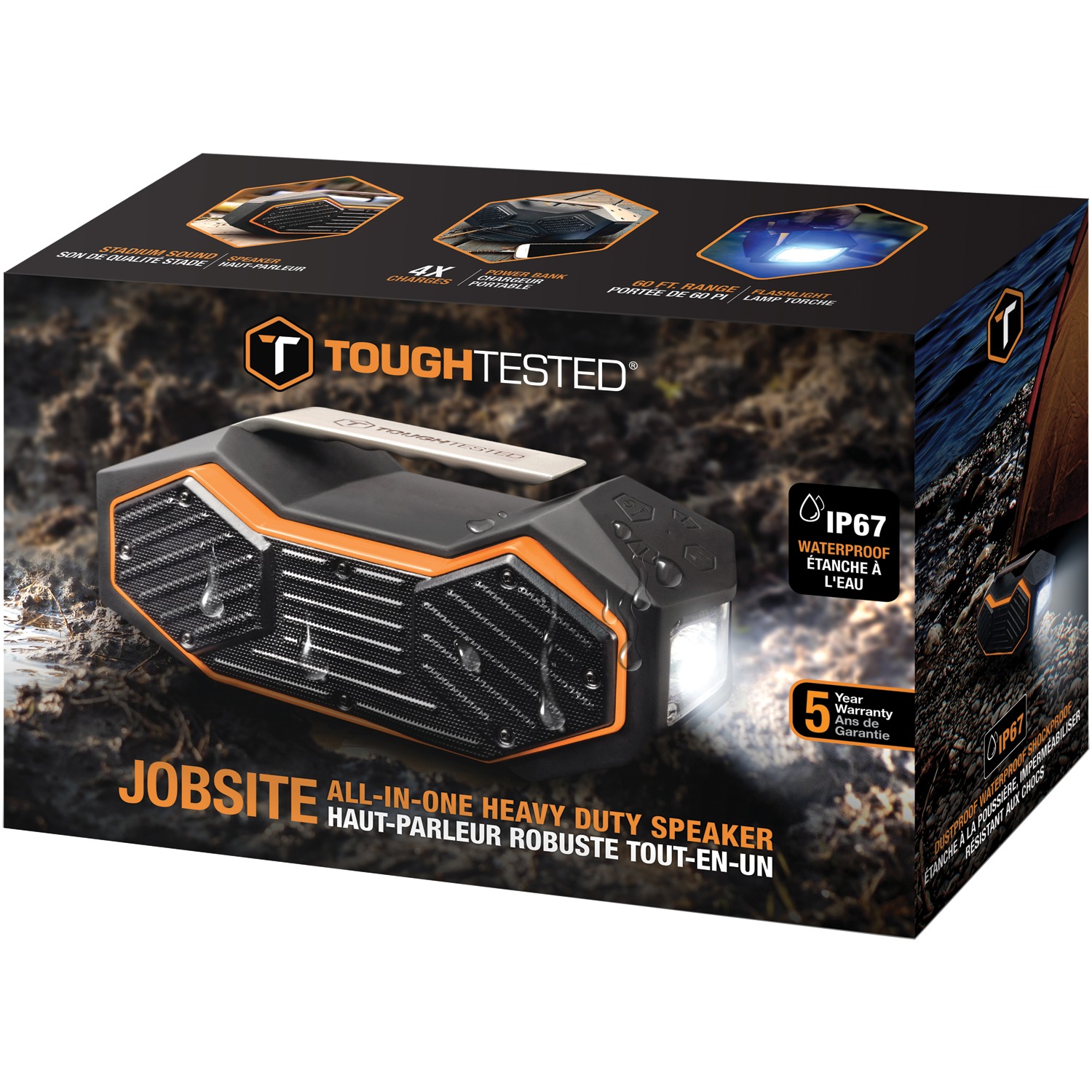 Toughtested MIZTT-SP-SAT Outdoor Wireless Speaker