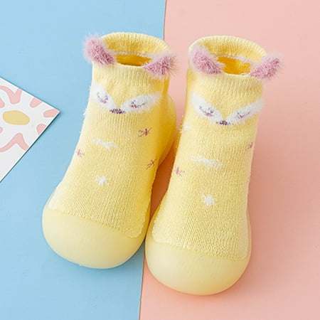 

Baby Boy Sock Shoes Non Floor Toddler Boys Girls Walking Socks Shoes Soft Sole Sneakers Cotton Birthday Gifts for Boys 0-6 Months