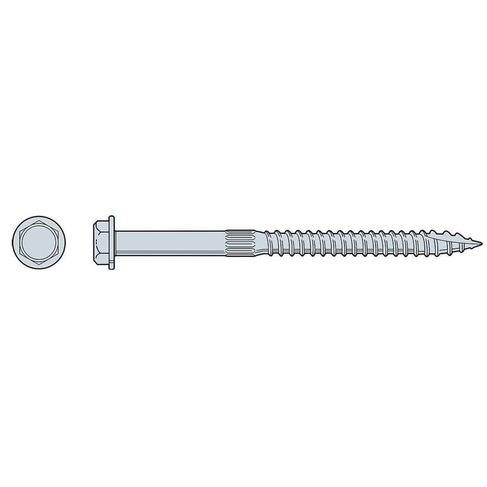 1/4 x 5 Simpson Strong-Drive® SDS Heavy-Duty Connector Screw Double-Barrier Coating - Pack (25)