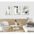 thumbnail image 3 of Hieng Abstract Lines Wall Art Simple Female Figure Pictures Prints Posters Geometric Pattern Line Style Canvas Paintings Wall Decor For Living Room Bedroom Decoration （Only canvas）, 3 of 6
