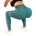 thumbnail image 3 of Viikei Plus Size Yoga Pants for Women Scrunch Butt Lifting Workout Leggings Textured High Waist Cellulite Compression Yoga Pants Tights, 3 of 5