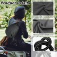 thumbnail image 4 of Helmet Bag, Motorcycle Helmet Protection Storage Bags, Wall Hanging Large Capacity Light Weight Drawstring Bag for Riding Bicycle Motorcycle Training Hiking Travel (47 * 43cm), 4 of 6