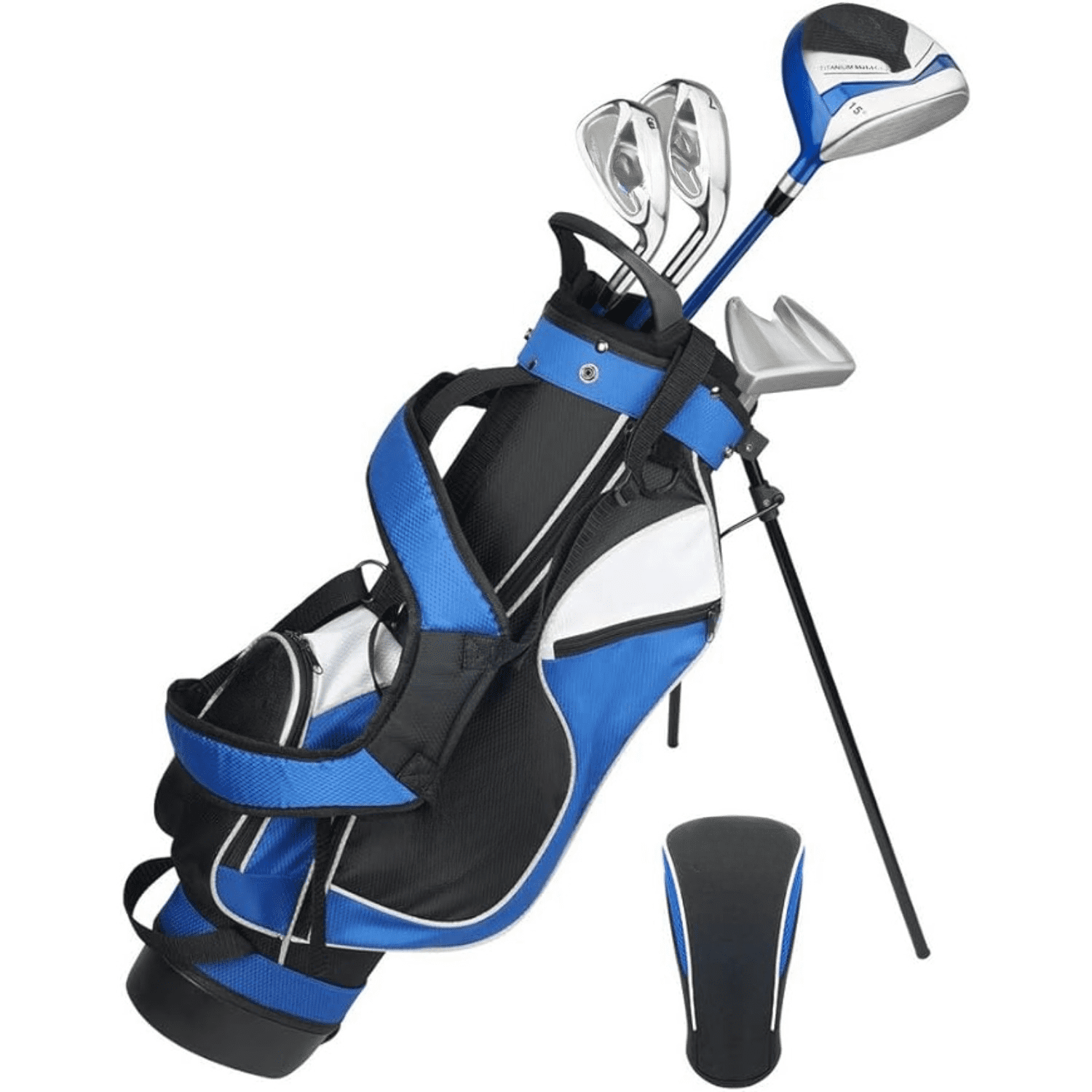 Nitro Golf Crossfire Kids Golf Set, 6 Piece, Green, Right