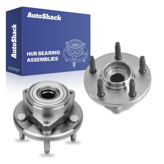 AutoShack Front Wheel Hub Bearing Assemblies without ABS| Replacement for 1996-2007 Ford Taurus 1996-2005 Mercury Sable | 2-PC