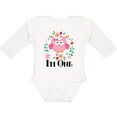 thumbnail image 3 of Inktastic First Birthday Owl 1 Year Old Girl Girls Long Sleeve Baby Bodysuit, 3 of 5