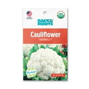 Back to the Roots Organic Snowball Y Cauliflower Seeds, 1 Seed Packet