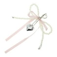 thumbnail image 5 of Unique Bargains 1 Pc Handbag Charms Keychains Ribbon Bow Heart Bag Accessories Pink, 5 of 5