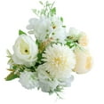 thumbnail image 2 of Czzoypi Peonies Artificial Flowers, Silk Peonies Flowers Fake Peonies Artificial Flowers for Vase, White Fake Flower Bouquet Artificial Flowers for Decoration Centerpiece Table Wedding Party, 2 of 3
