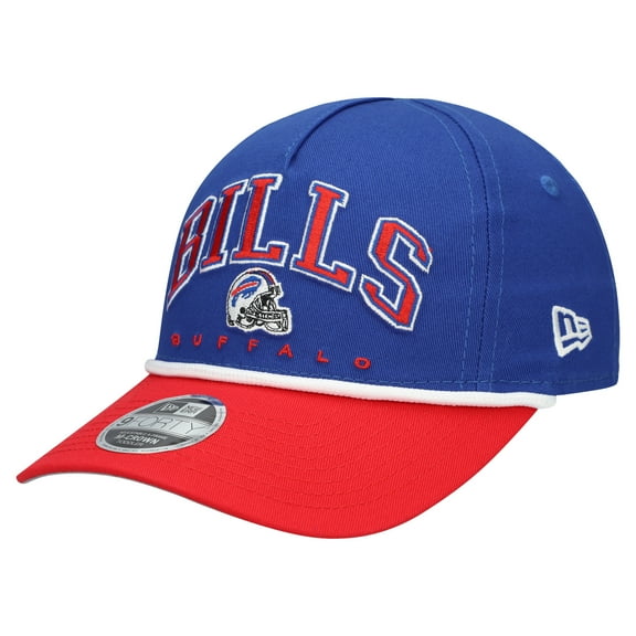 Toddler New Era  Royal/Red Buffalo Bills  Arch COOLERA 9FORTY A-Frame Adjustable Hat
