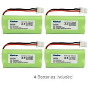 Kastar 4-Pack Ni-MH Battery 2.4V Replacement for BT162342 BT-162342 BT1623421 BT-1623421 BT166342 BT-166342 BT262342 BT-262342 BT266342 BT-266342 BT183342 BT-183342 BT283342 BT-283342 2SN-AAA40H-S-X2