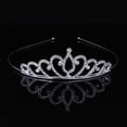 thumbnail image 5 of Jiaroswwei Lovely Crown Rhinestone Kids Girl Princess Tiara Headband Dancing Party Headwear, 5 of 8