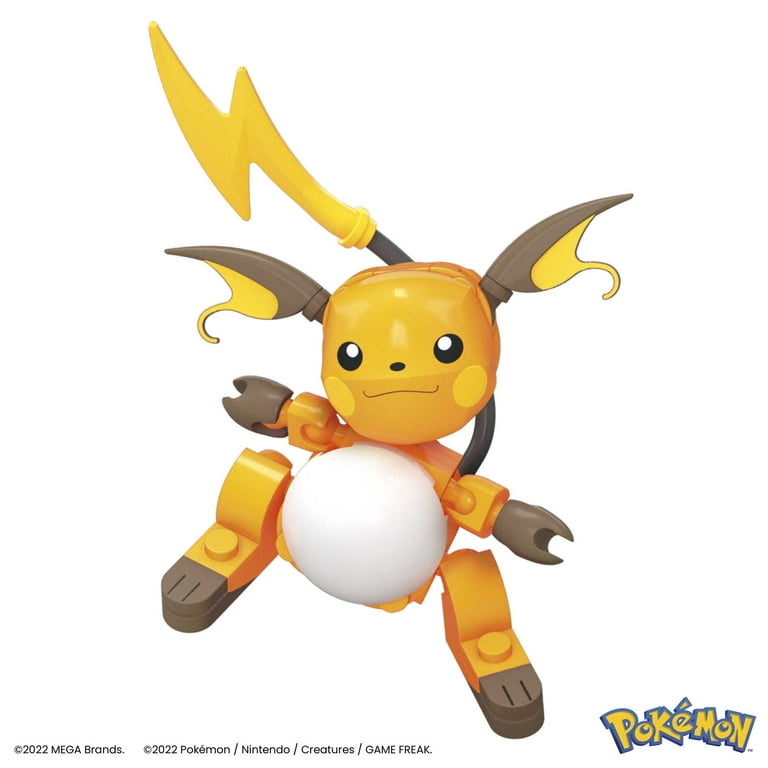 MEGA Pokemon Pikachu Set: Buildable, Poseable Figures with Battle