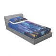 thumbnail image 3 of Ambesonne Colorful Fitted Sheet & Pillow Sham Set, Cityscape Kuala, Queen, Multicolor, 3 of 3