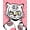 Pink, Pattern 3, variant on ODIKA 2x3 Machine Washable Non-Slip Area Rug, Funky Playful Animal Print with Cartoonish Tiger Figure and Decorative Markings High Traffic Rug, Pink, 679241