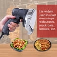 thumbnail image 3 of Mistaha Electric Kebab Slicer Knife - 304 Stainless Steel Blade, Portable Design, Adjustable Thickness - Ideal for Roast Meat Shops and Restaurants, 3 of 6