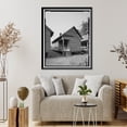 thumbnail image 4 of Historic Framed Print, Drane's Rental House C, 111 Hudson Lane, Americus, Sumter County, GA - 4, 17-7/8" x 21-7/8", 4 of 9