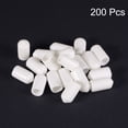 thumbnail image 2 of 200pcs Round Rubber End Caps 5/16"(8mm) White Vinyl Cover Screw Thread Protector, 2 of 6