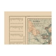 thumbnail image 3 of Historic State Map - Alaska - Reynold 1921 - 32.86 x 23 - Vintage Wall Art, 3 of 5