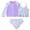 j-166Purple55, variant on MEZZALL Summer Fish Scale Pattern Girls Long Sleeve Zip Up Rash Guard Swimwear Two Piece Separates With Swim Shorts Beach Vacation Beachwear