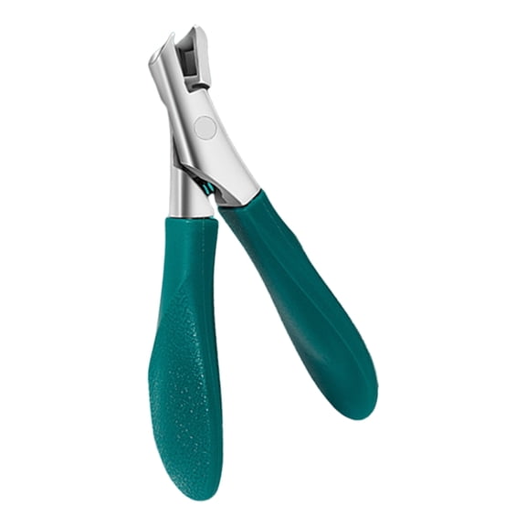 Angled Head Toe Nails Clippers for Thick Nails Heavy Duty Ingrown Toenail Clippers with Wide Jaw Opening Nails Clippers