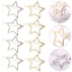 thumbnail image 3 of 8 horquillas delicadas de cinco estrellas, pinzas para el pelo lisas, pasadores huecos para el pelo, 3 of 5