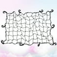 thumbnail image 2 of Miangastore Cargo Net Luggage Rack Universal Net Cover Car Roof Elastic Mesh Fixed Net Outer Car Parts for Car Auto Automobile (Black), 2 of 8