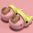 thumbnail image 4 of MDUKONU Toddler Boys Girls Garden Clogs Cartoon Slides Shoes On Slipper Water Sandals for Little Kids Pink, 4 of 5