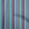 thumbnail image 1 of oneOone Georgette Viscose Bluish Violet Fabric Stripes Fabric For Sewing Printed Craft Fabric By The Yard 42 Inch Wide-FT, 1 of 6