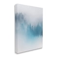 thumbnail image 3 of Stupell Surreal Blue Misty Forest Nature Landscape Painting Gallery Wrapped Canvas Print Wall Art, 3 of 5