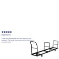 thumbnail image 3 of Flash Furniture Vertical Storage Folding Chair Dolly - 50 Chair Capacity, 3 of 3