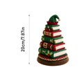 thumbnail image 5 of Christmas Crochet Kit for Beginners, DIY Storybook Stacked‑Book Ornament Craft Set, with Yarn, Hook, Stuffing & Instruction Booklet, Holiday Hand‑Made Decor Gift for Craft Lovers, 5 of 5