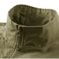 thumbnail image 6 of Miluxas Men's Outdoor Work Safari Fishing Vest Clearance Casual Lightweight Travel Photo Cargo Vest with Multi Pockets Khaki 8(XL), 6 of 8