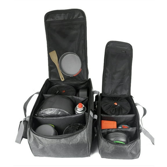 Camping Cookware Bag Cooking Utensils Bag Outdoor Stove Storage Container Cooking Tote Bag