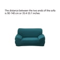 thumbnail image 2 of Stretch Sofa Cover Protector - Water-Resistant Slip-Resistant Couch Slipcover, Furniture Guard for Wear & Tear, Easy Fit, 2 of 8