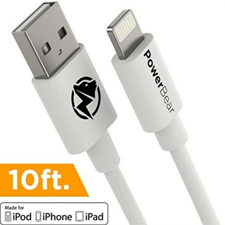 Lightning Cable 10 Ft Mfi Bear Foot Ultra Durable Iphone Cord Fast Charge Compatible For 6 6s 7 8 Plus X Xs Xr Ipod Ipad Lightning Cable 10 Ft Mfi Bear Foot Ultra Durable Iphone Cord Fast Charge Compatible For 6 6s 7 8 Plus X Xs Xr Ipod Ipad