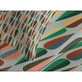 thumbnail image 4 of Ambesonne Mid Century Quilted Bedspread Set 3 Pcs, 2 Color Droplets, Queen Size, Multicolor, 4 of 5