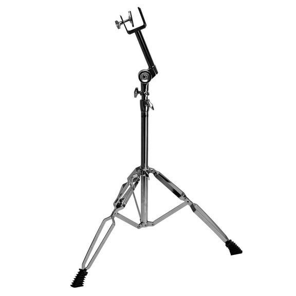 EDMBG Double Braced Adjustable Chrome Stabilizer Bar Bongo Stand