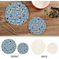 thumbnail image 4 of GZHJMY Valentine's Day Love Heart Round Trivets Pot Holders 2 Pcs, Heat Resistant Cotton Thread Weave Trivets for Hot Dishes, Cooking, Baking, Farmhouse, Kitchen Decor for Kitchen Pans Bowl Teapot, 4 of 7