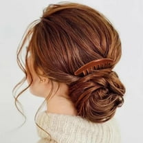 ROSENICE  6 Pcs French Twist Hair Clip Twisting Seven-tooth Comb Hairpin Bride Miss