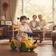 thumbnail image 3 of Montable MyToy Elefante Amarillo, 3 of 5