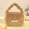 thumbnail image 3 of Handheld Travel Makeup Bag - Large Capacity, Soft Material, Portable with Strap, Durable & Easy to Clean, 20x13x5cm, 3 of 6
