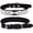 Black, variant on Mumup 1Pack Small Dog Collar for Female Dogs Bling Diamond Crystal Glitter Jewel Sparkly Rhinestone Cute Cat Pet Animals Puppy Collars Girl for XXS XS Small Medium Large