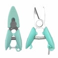 thumbnail image 5 of Mini Small Scissors Keychain with Cover, Portable Travel Stainless Steel Shears, Compact Yarn Cutting Tool for Sewing Crafts, 5 of 7