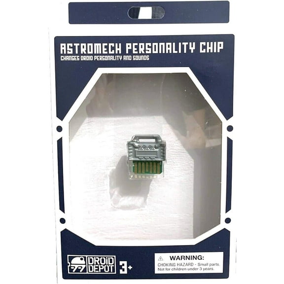 Galaxy's Edge Star Wars Astromech Personality Chip (Smuggler, Silver)