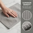 thumbnail image 5 of REGALWOVEN 6 Pack Cloth Napkins, Striped Washable and Reusable Table Dinner Napkins for Restaurant, Weddings, Events, and Parties Coffee 24x16inch, 5 of 6