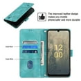 thumbnail image 3 of Compatible with Nokia C31 Classic Embossed PU Leather Case with Card Holder Shockproof Cover, 3 of 5