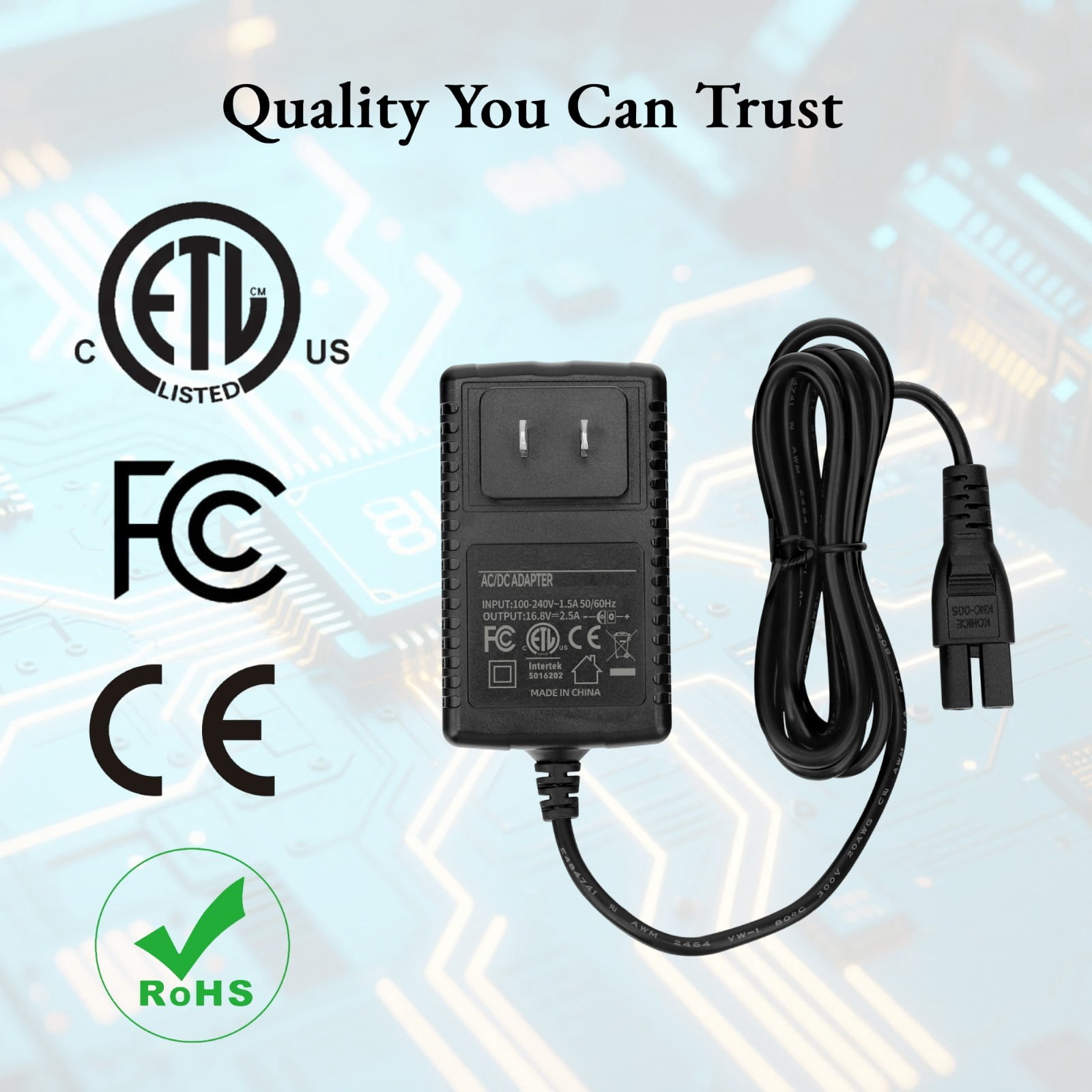 Charger Compatible with Aiper Scuba S1 E1 Cordless Robotic Pool Cleaner Li-ion Battery