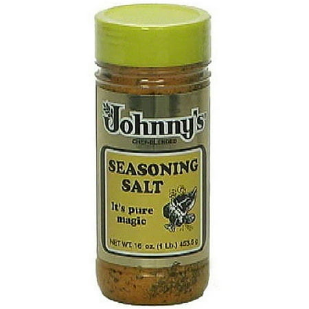 Johnny's Seasoning Salt, 16 oz (Pack of 12)